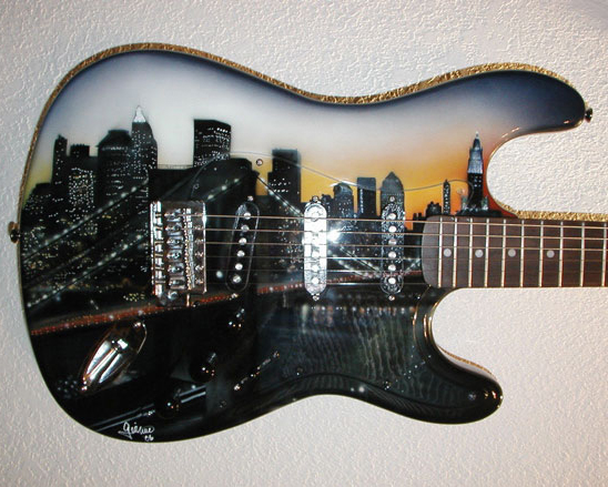 Brooklyn Bridge Guitar
