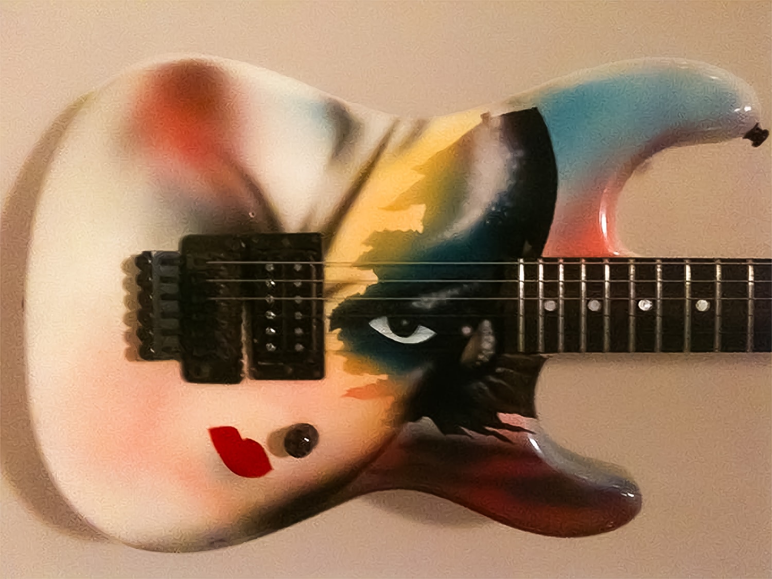 Face Guitar — custom electric guitar by Guitar Guru LLC