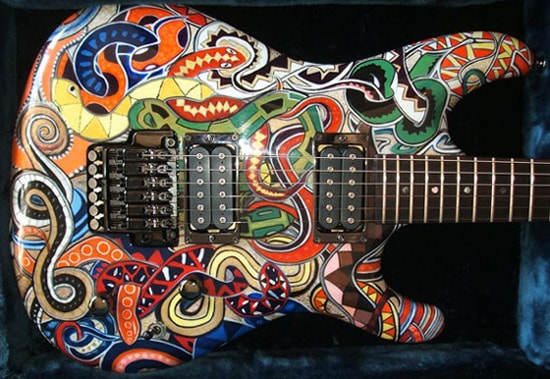 JS Snakes — replica guitar by Guitar Guru LLC
