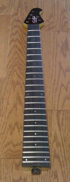 Guitar neck fretboard