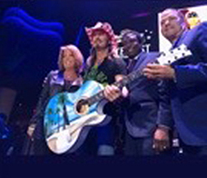 Bret Michaels Dean Acoustic — custom acoustic guitar by Guitar Guru LLC
