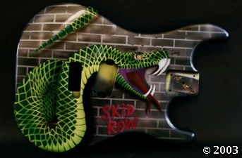 Skid Row Guitar — custom electric guitar by Guitar Guru LLC
