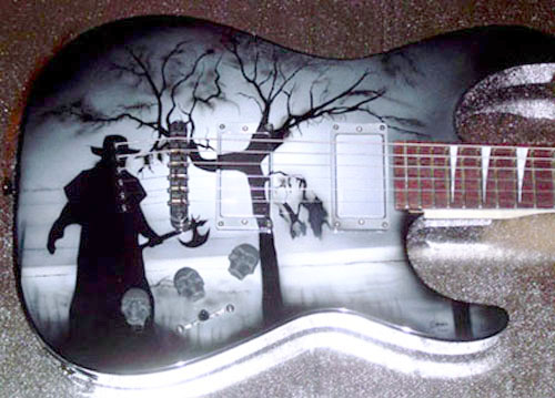 Jeepers Creepers Guitar — custom electric guitar by Guitar Guru LLC