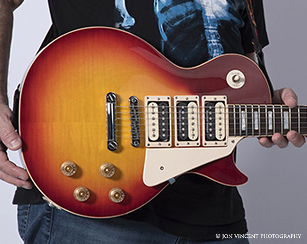 ACE Les Paul — stained guitar by Guitar Guru LLC